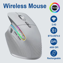 Ergonomic Multi-Device Wireless Bluetooth Mouse – Seamless Control Across Devices! 🖱️✨