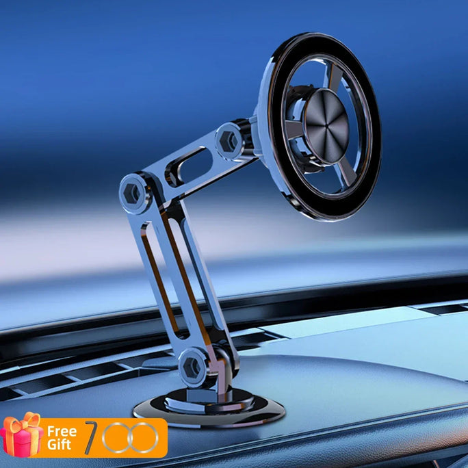 🚗 720° Magnetic Car Phone Holder – Ultimate Flexibility & Strong Grip! 🧲